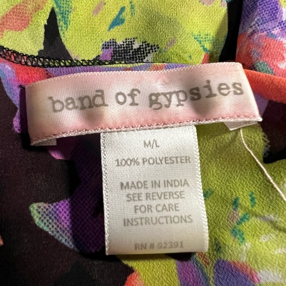 Band of Gypsies Floral Kimono Size M/L - Picture 4 of 5